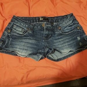 Jean shorts